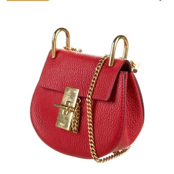 👛 Chloe mini Drew crossbody bag - Picture 2 of 11